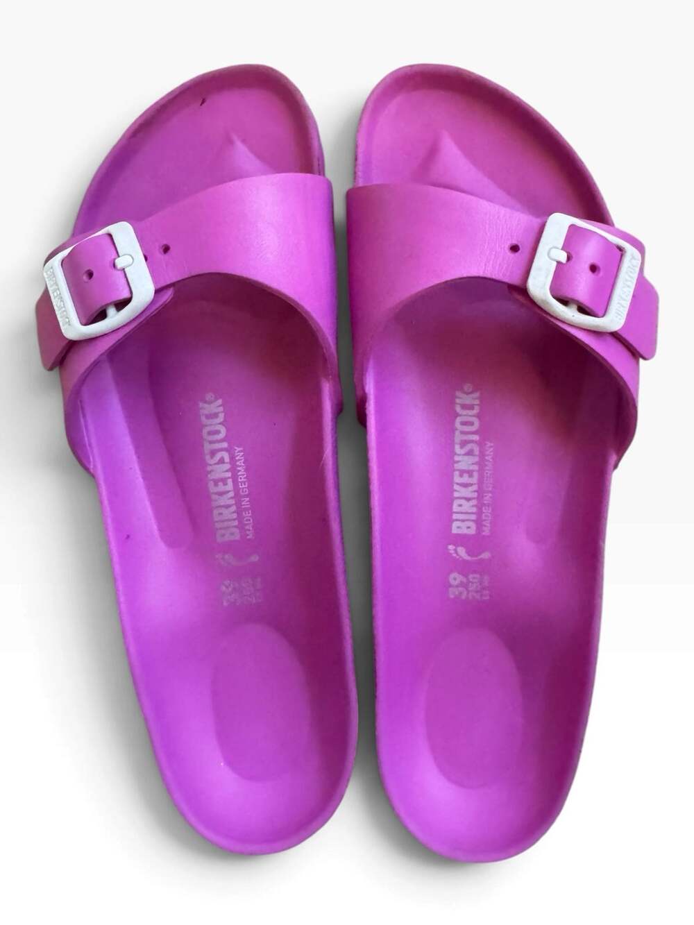 Birkenstock Arizona EVA Slides – Hot Pink, EU 39